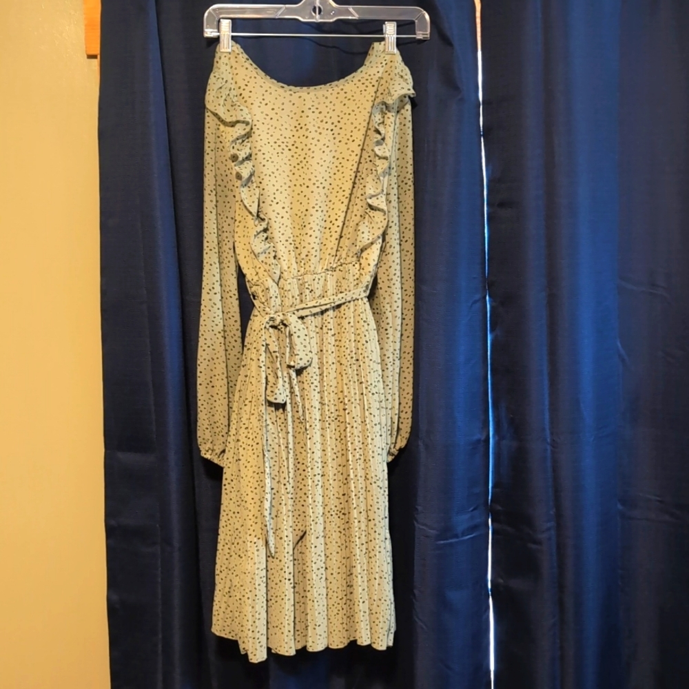 Pleated dress